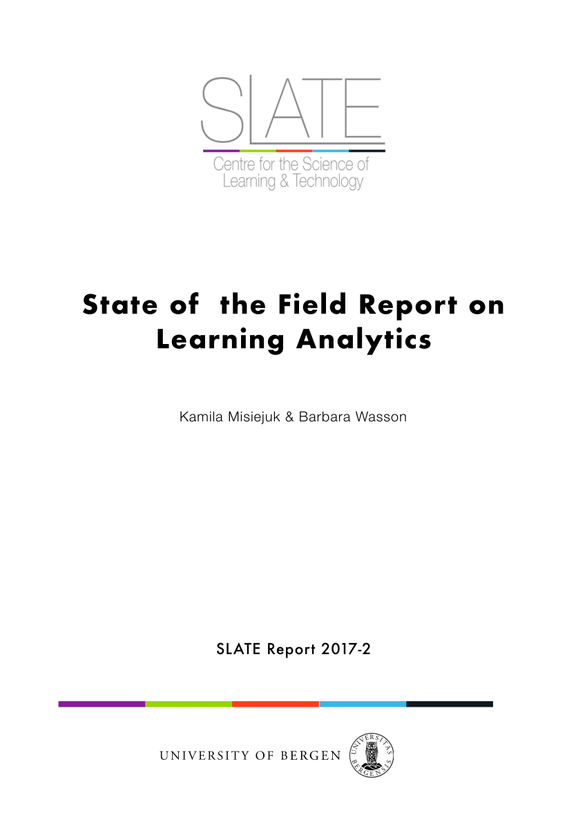 pdf-state-of-the-field-report-on-learning-analytics