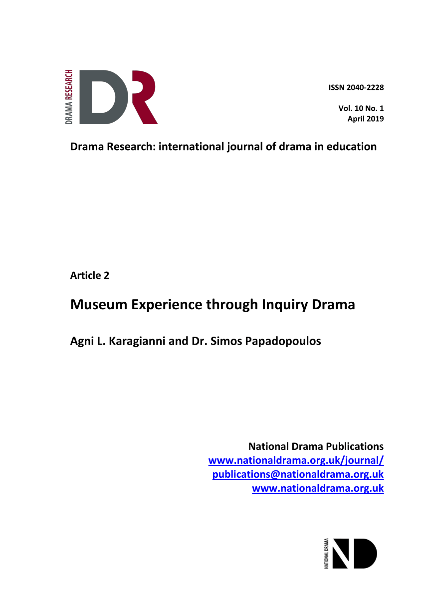 modern drama research paper topics