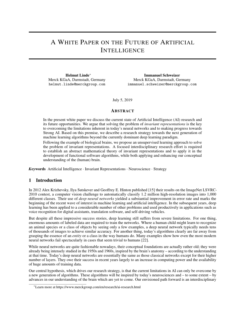 first artificial intelligence research paper