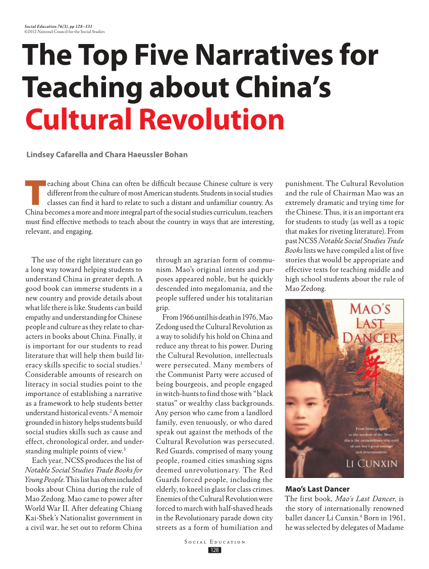cultural revolution china essay