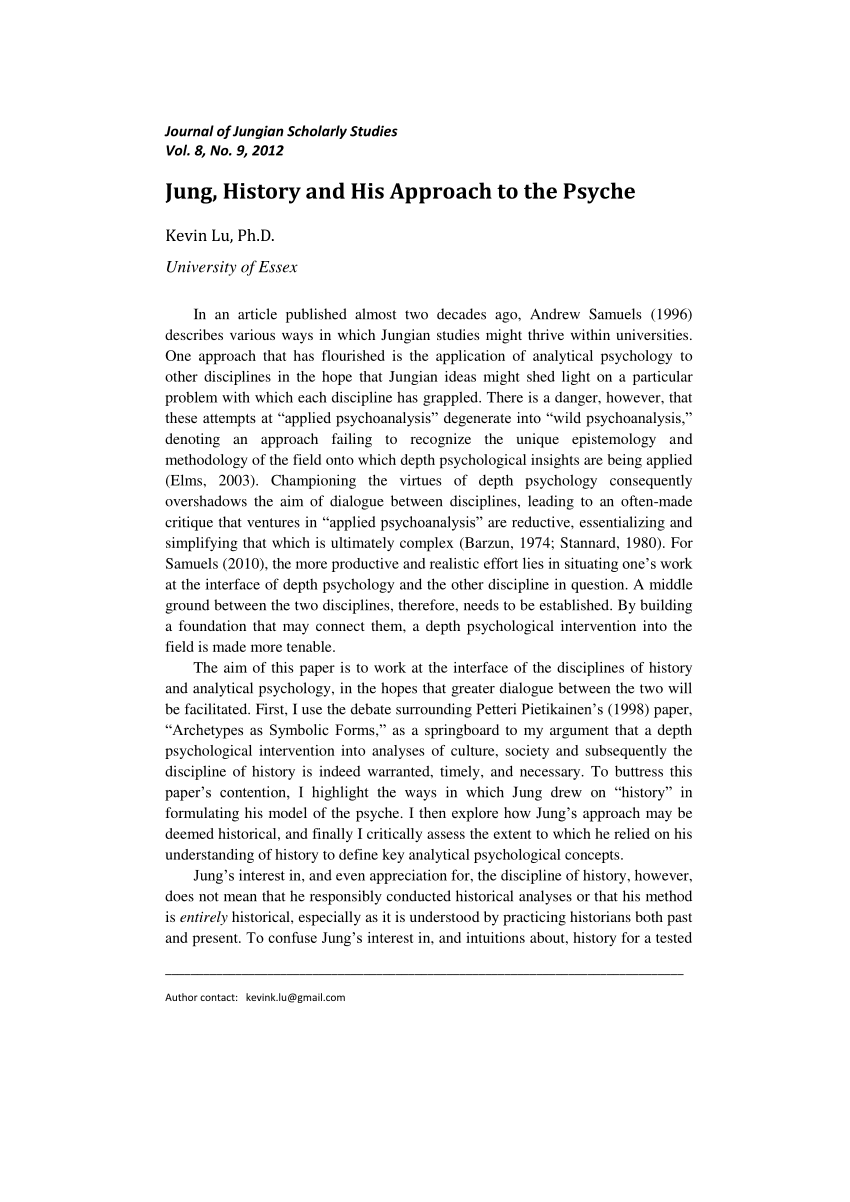 Speaking of Jung – C.G. Jung: A Timeline of His Life & Work