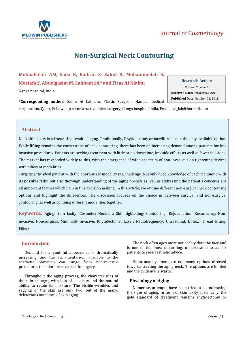 The MICRO-Lift: A Ligaments-Based Anatomic Technique for Lower Face and  Neck Rejuvenation Using Bipolar Radiofrequency.