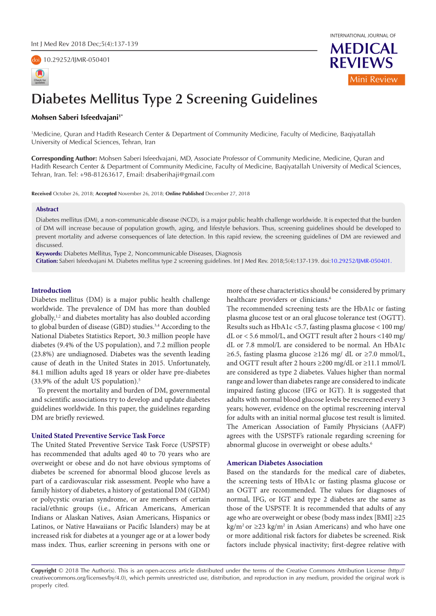diabetes mellitus type 2 guidelines pdf