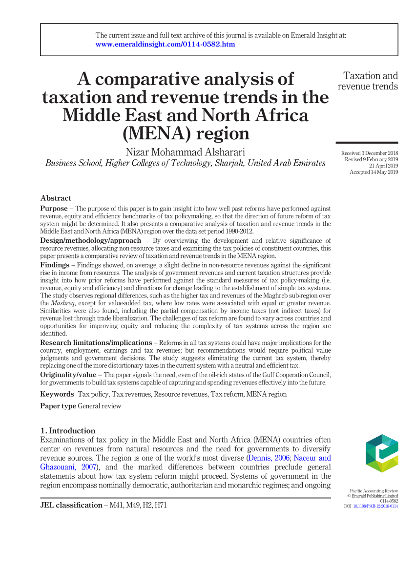 research paper in tax