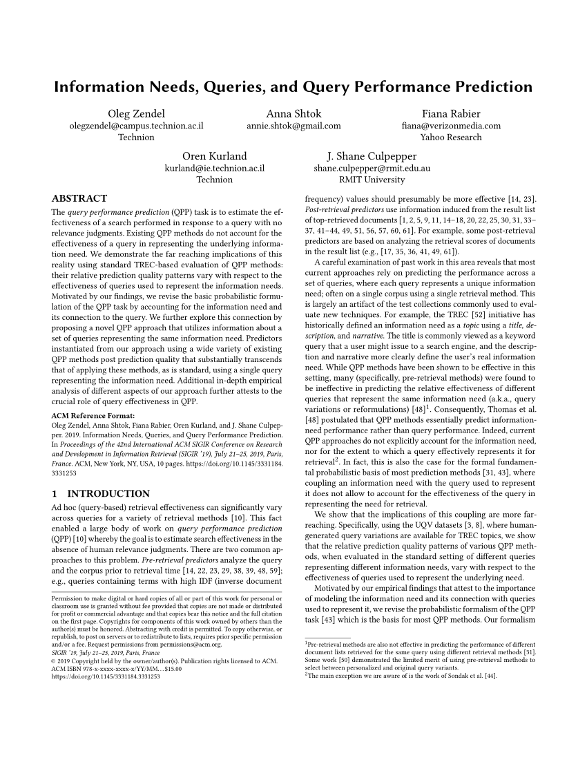 pdf-information-needs-queries-and-query-performance-prediction