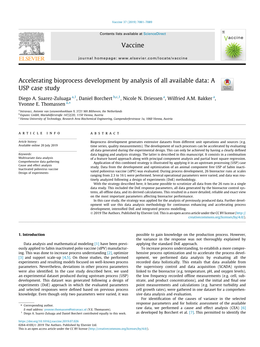 a case study in bioprocess development