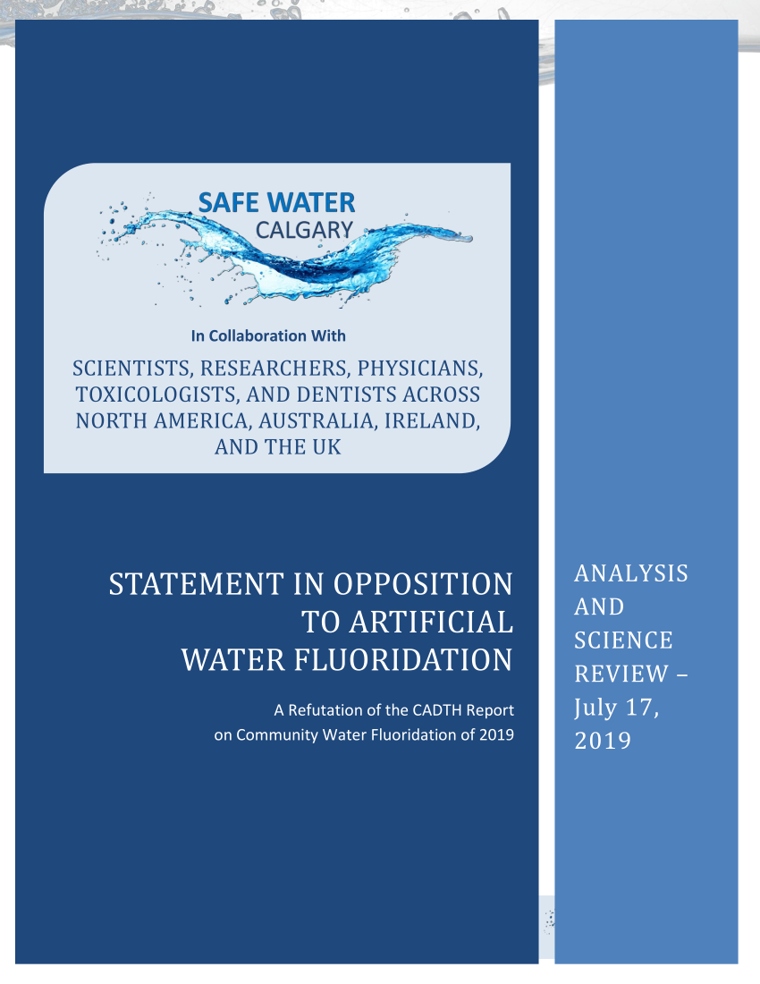 water fluoridation research paper