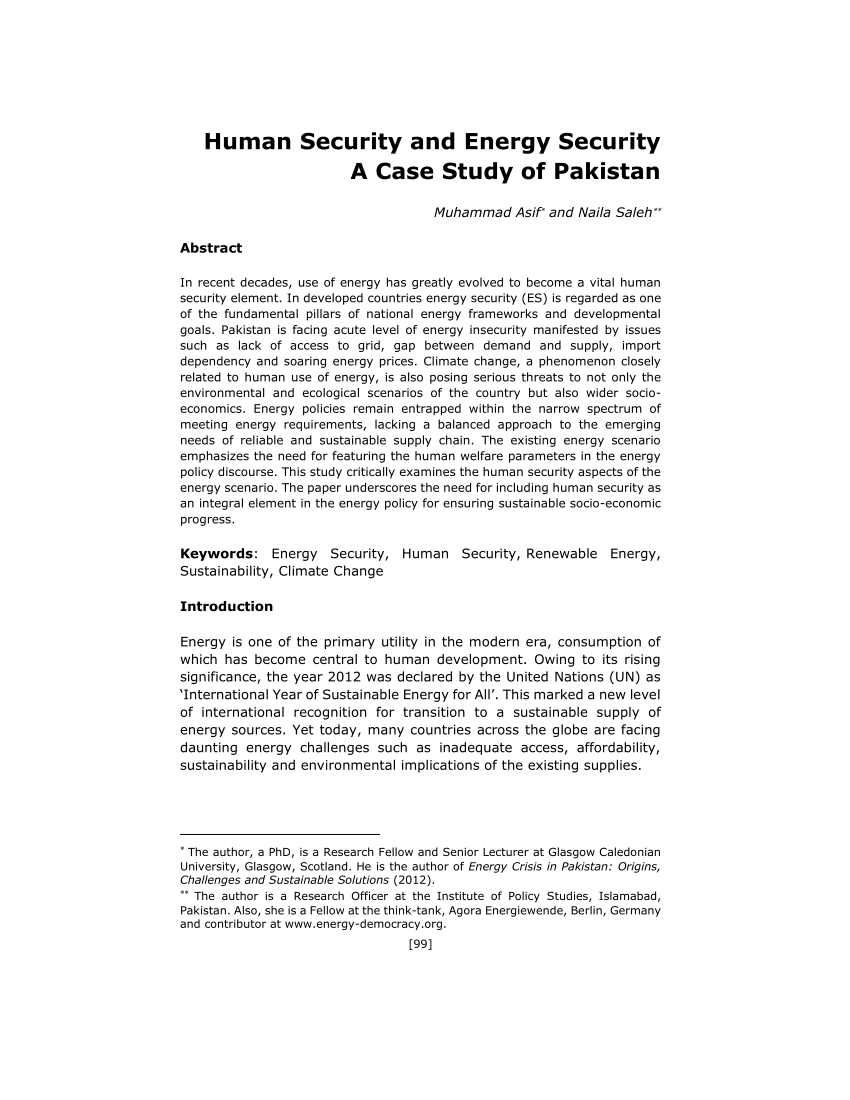 research paper on human security