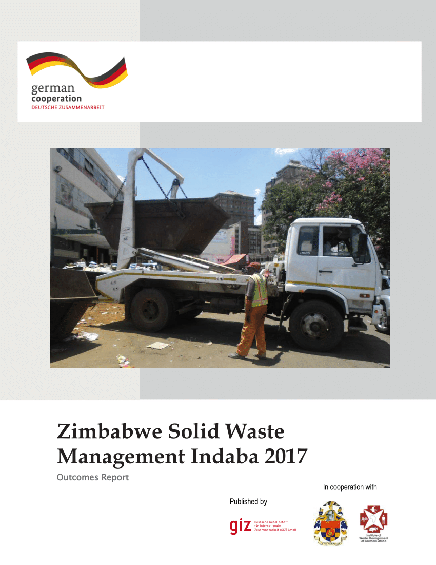 literature review on solid waste management in harare zimbabwe