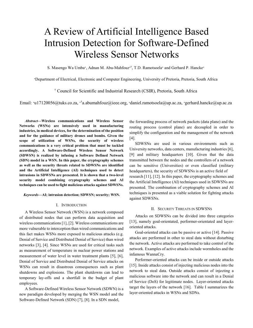 wireless sensor network research paper