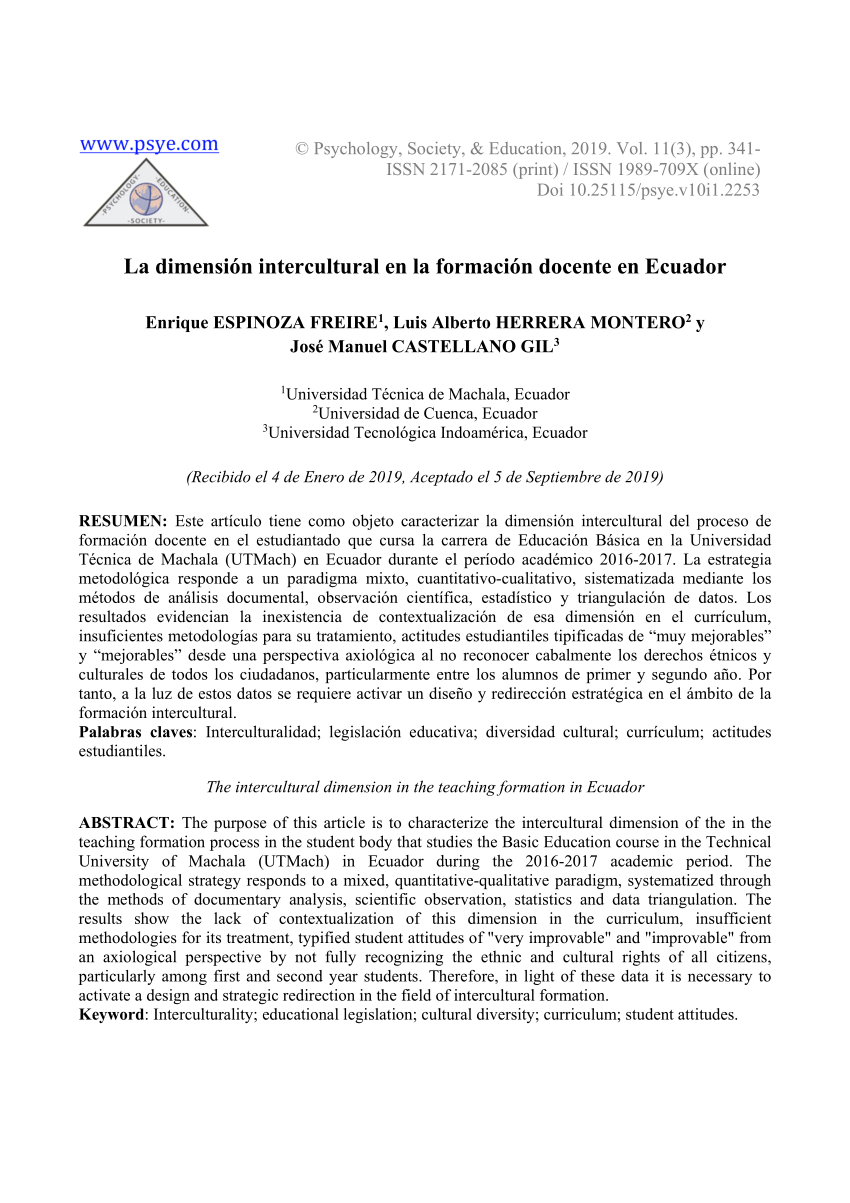 PDF La interculturalidad en la educaci n b sica de Ecuador