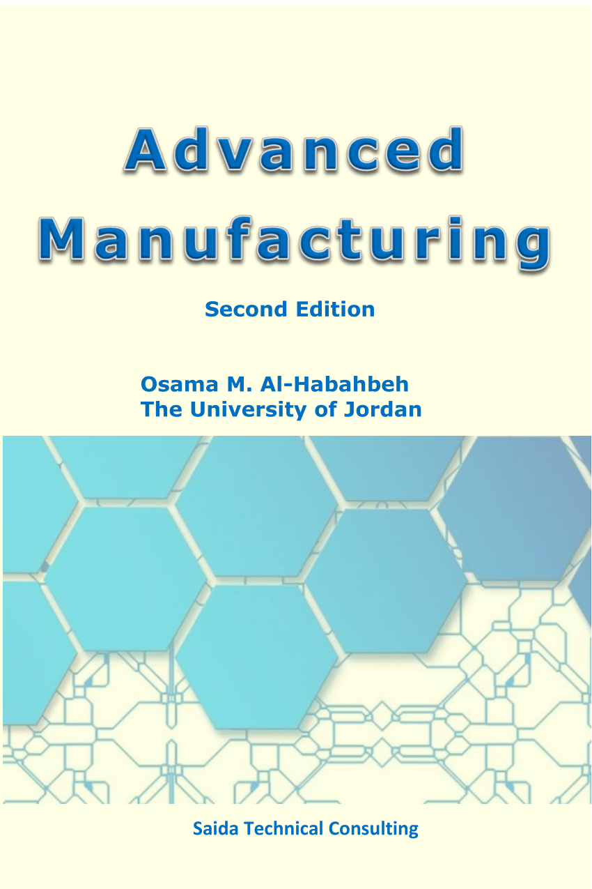 PDF) Advanced Manufacturing