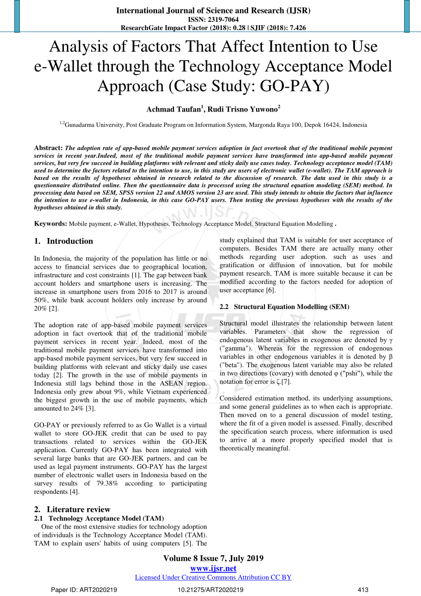 e wallet research paper pdf
