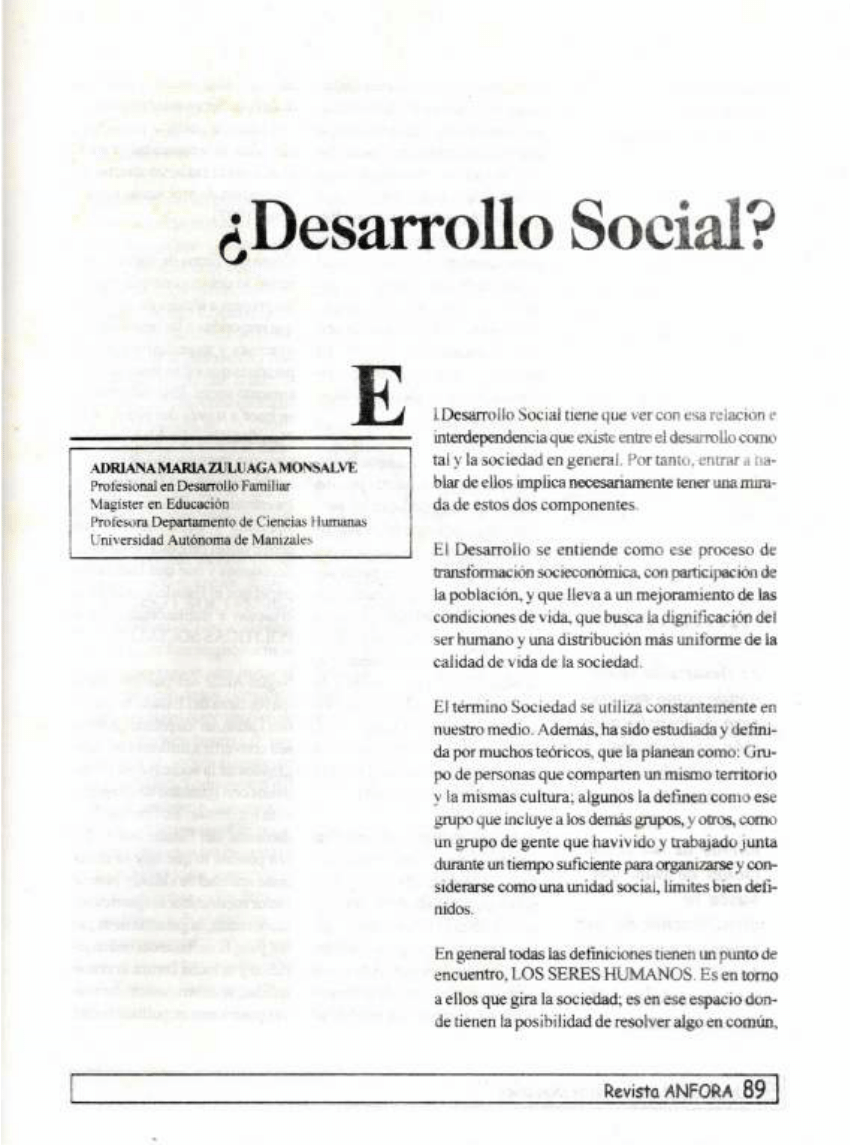 PDF) ¿Desarrollo Social?