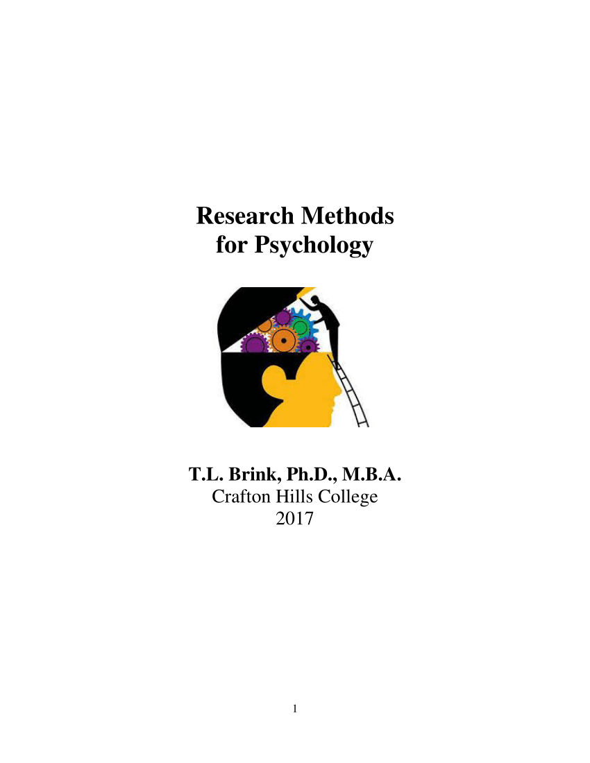 research methods psychology pdf