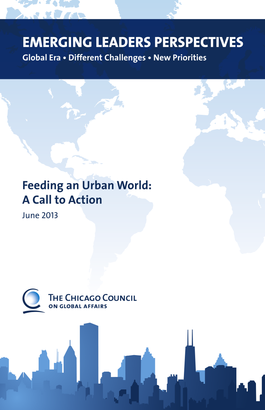 Pdf Feeding An Urban World A Call To Action