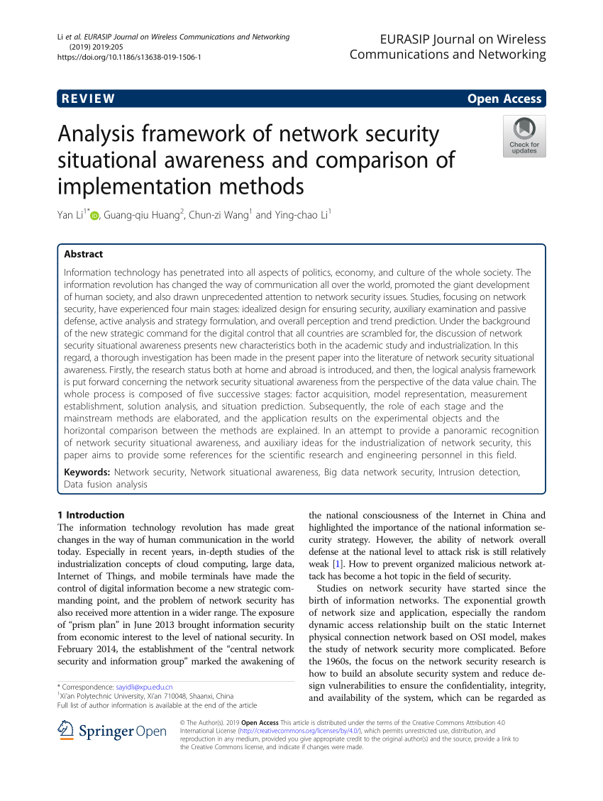 PDF) Forecasting for Return on Security Information Investment: New  Approach on Trends in Intrusion Detection and Unwanted Internet Traffic