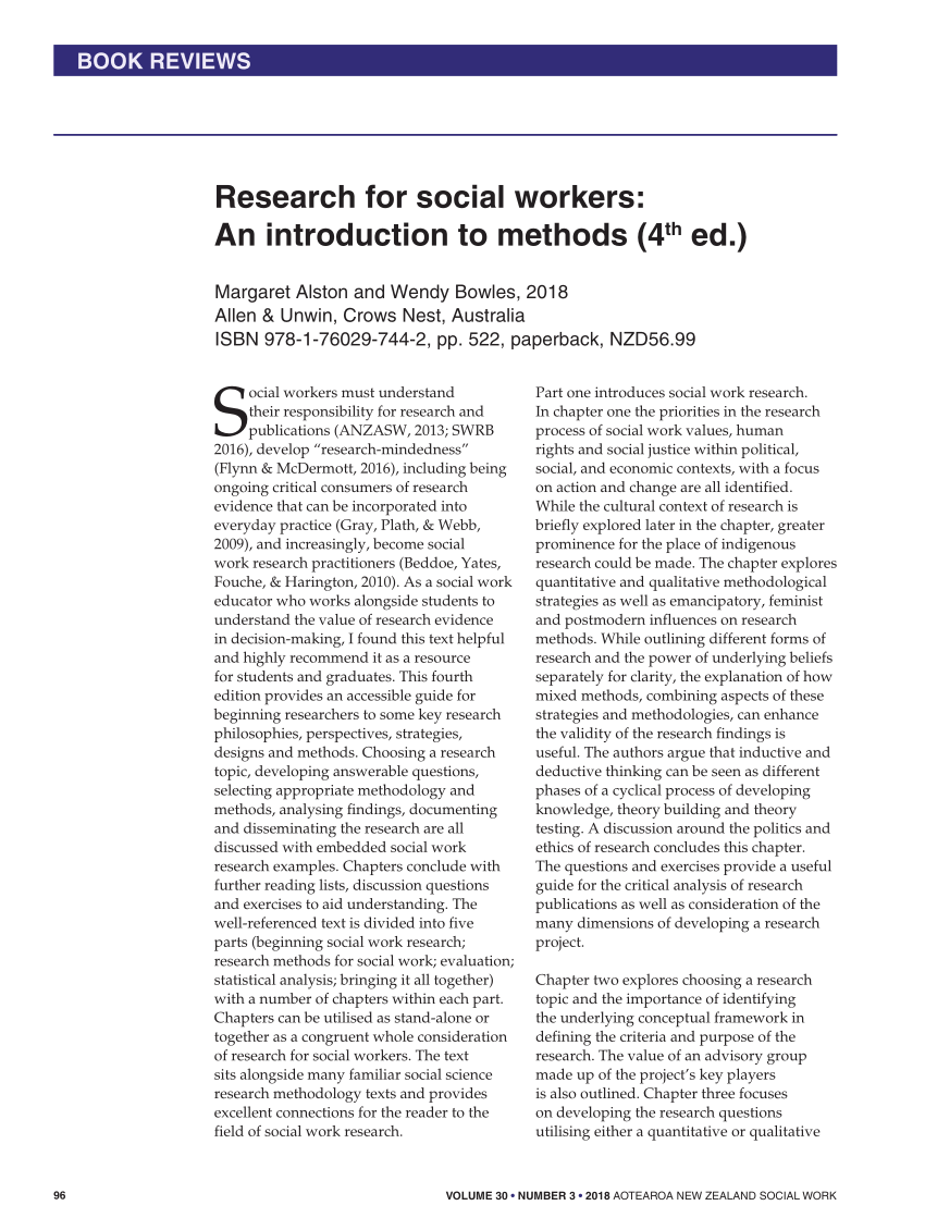 social work research bursary