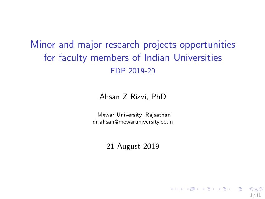 minor research project 2022