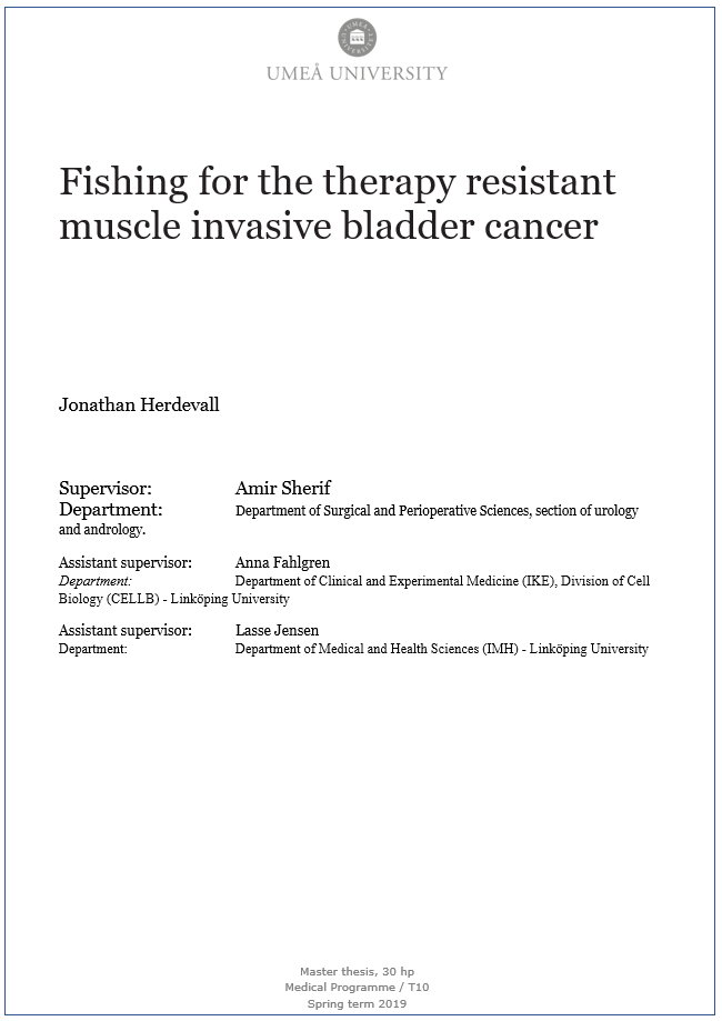 thesis cancer therapy