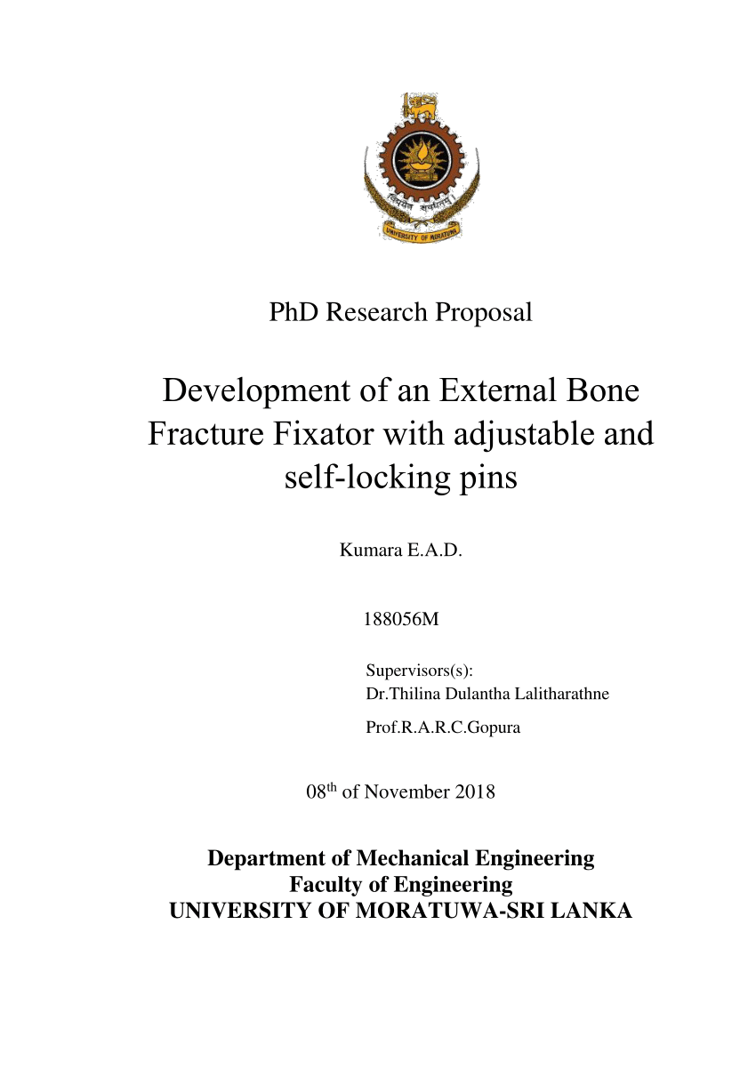 research proposal phd how long
