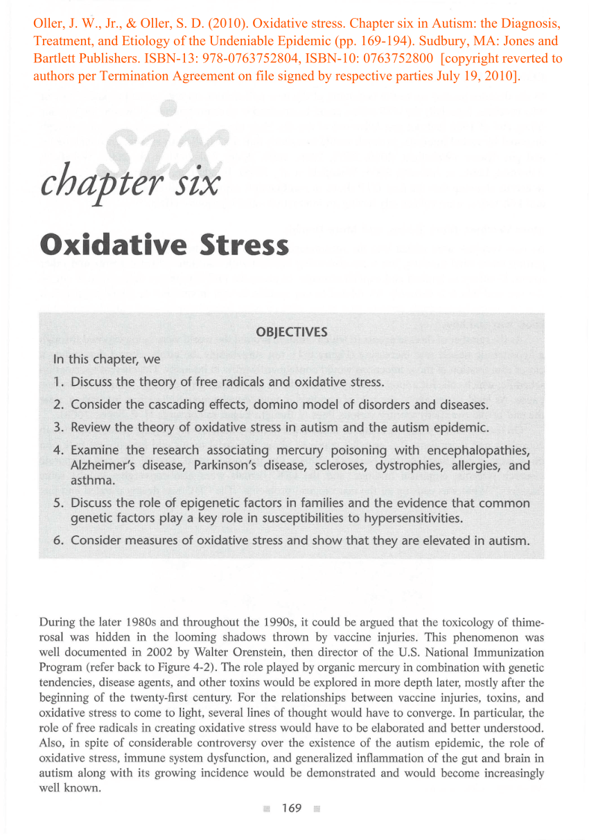 oxidative stress research paper