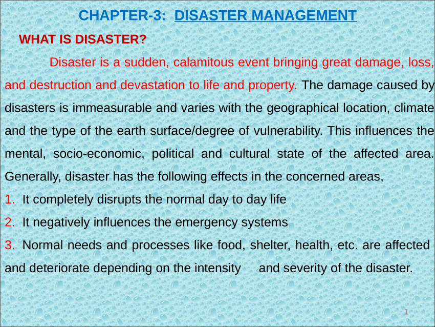 research topics in disaster management. pdf