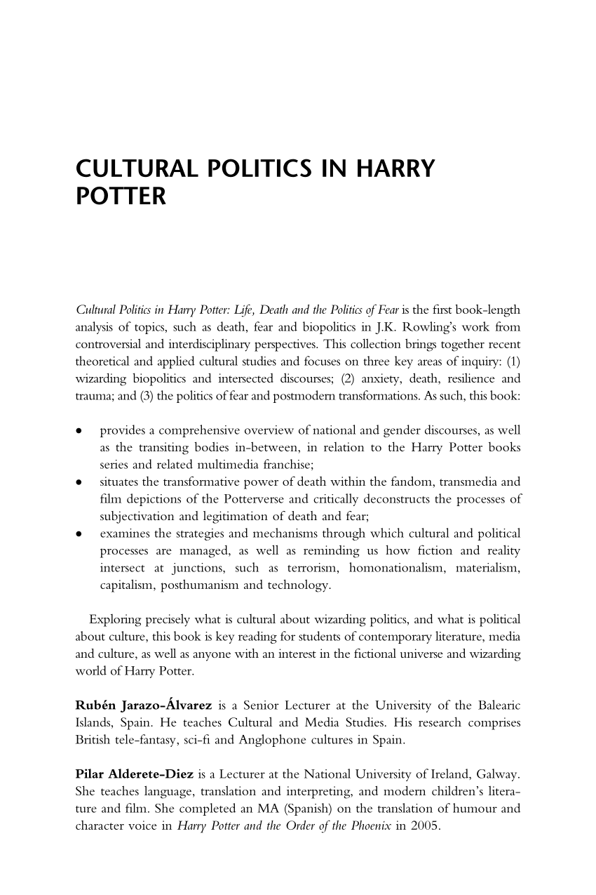 harry potter and the deathly hallows essay