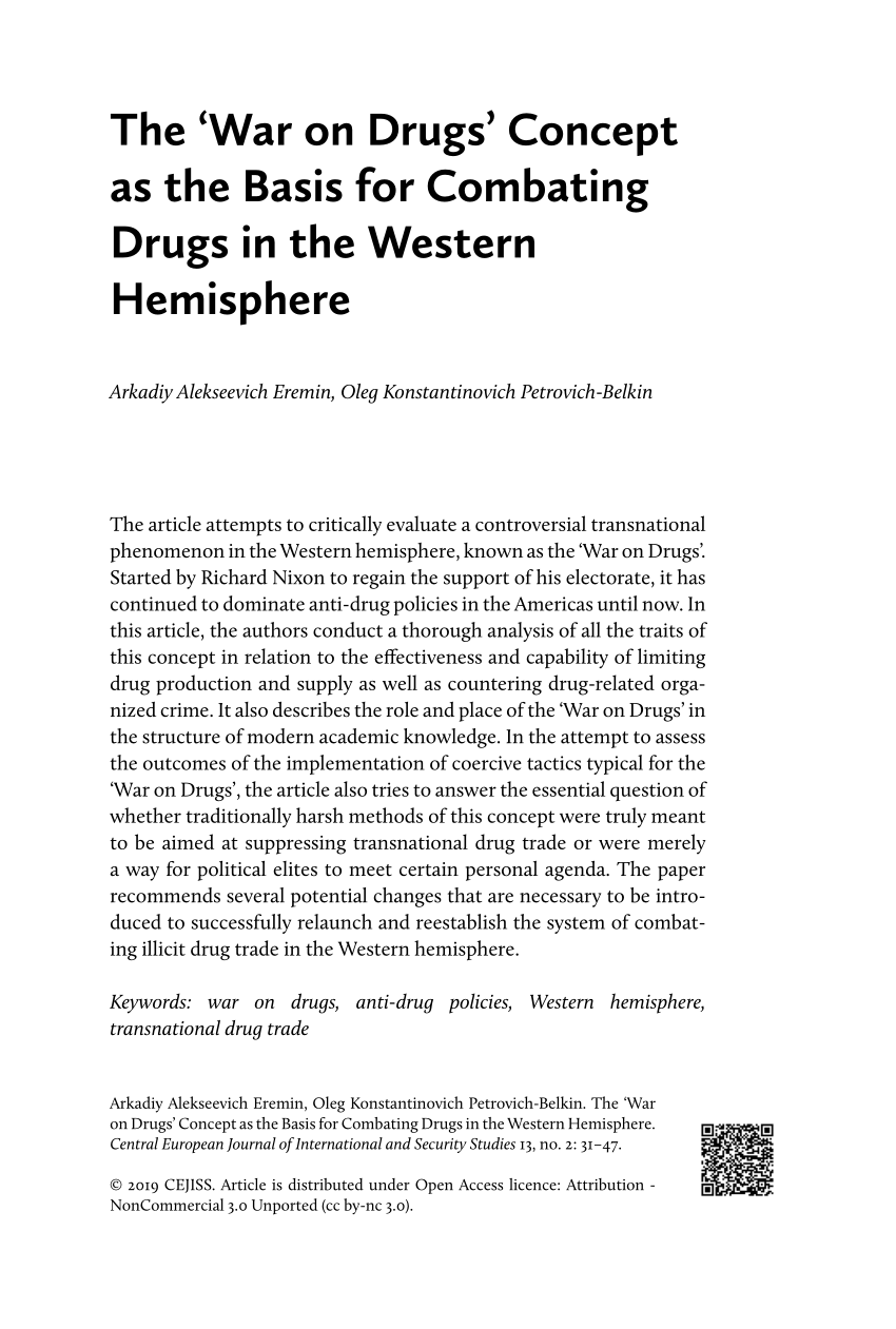 research paper about drugs pdf