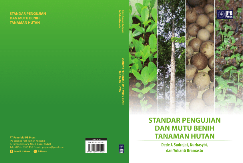 Pdf Standar Pengujian Dan Mutu Benih Tanaman Hutan 5343