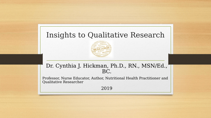 qualitative research 2019 pdf