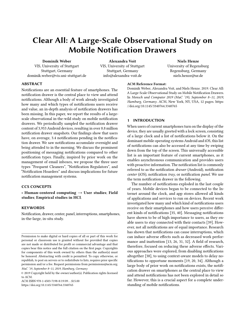 PDF) Clear All: A Large-Scale Observational Study on Mobile ...