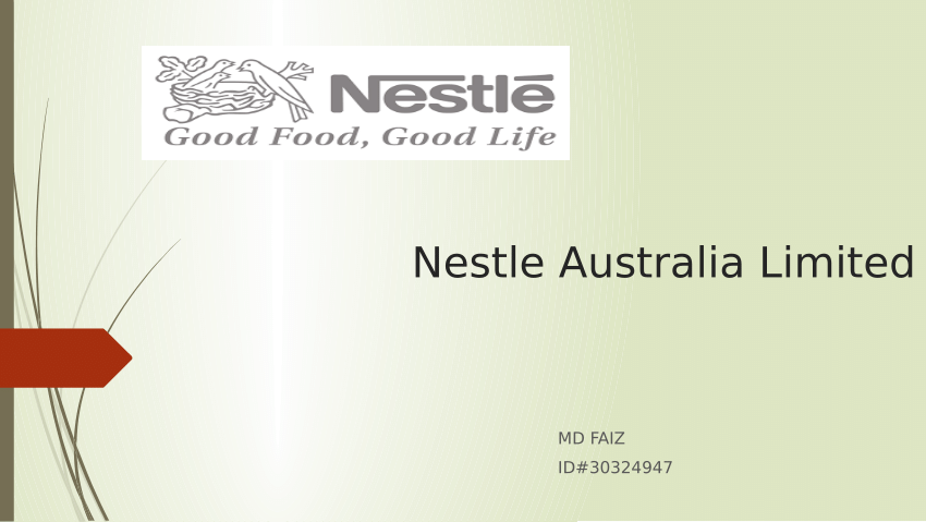 nestle investor presentation pdf