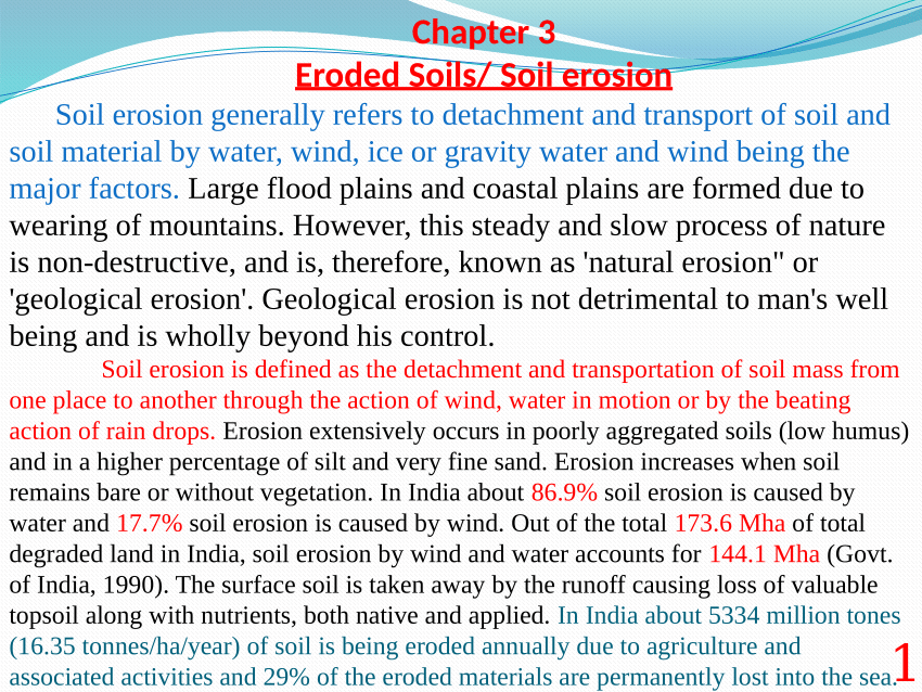 (PDF) Eroded Soils/ Soil erosion