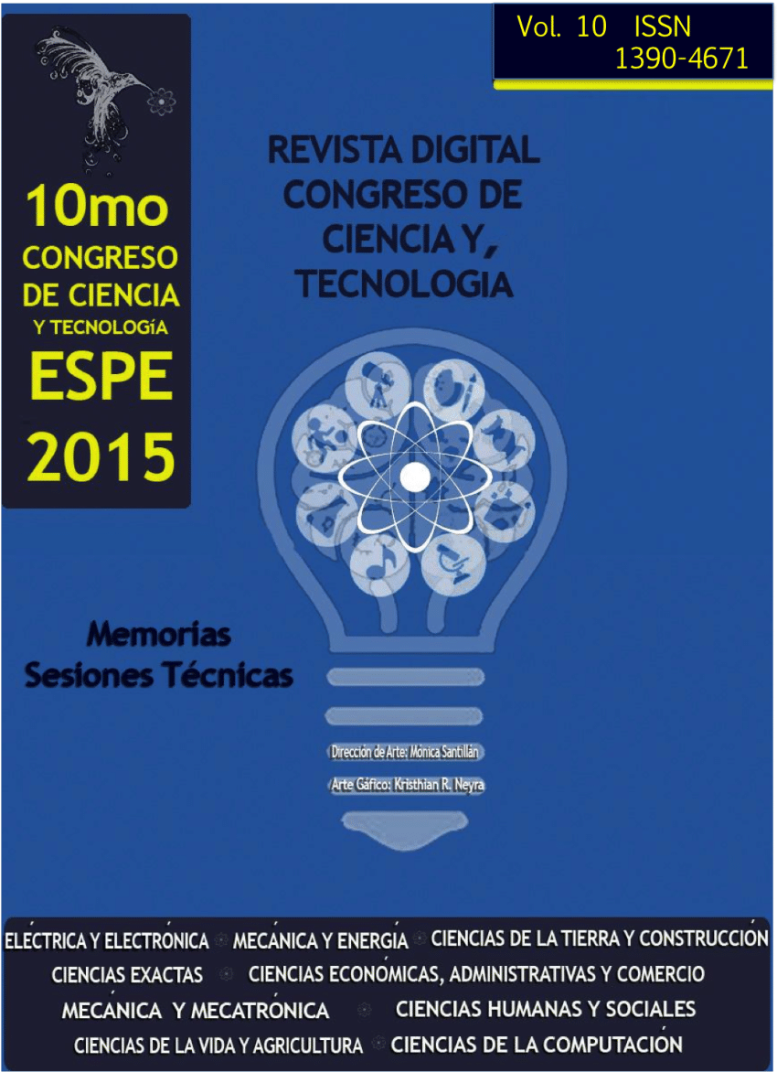Pdf Revista Congreso Ciencia Y Tecnologia 2015