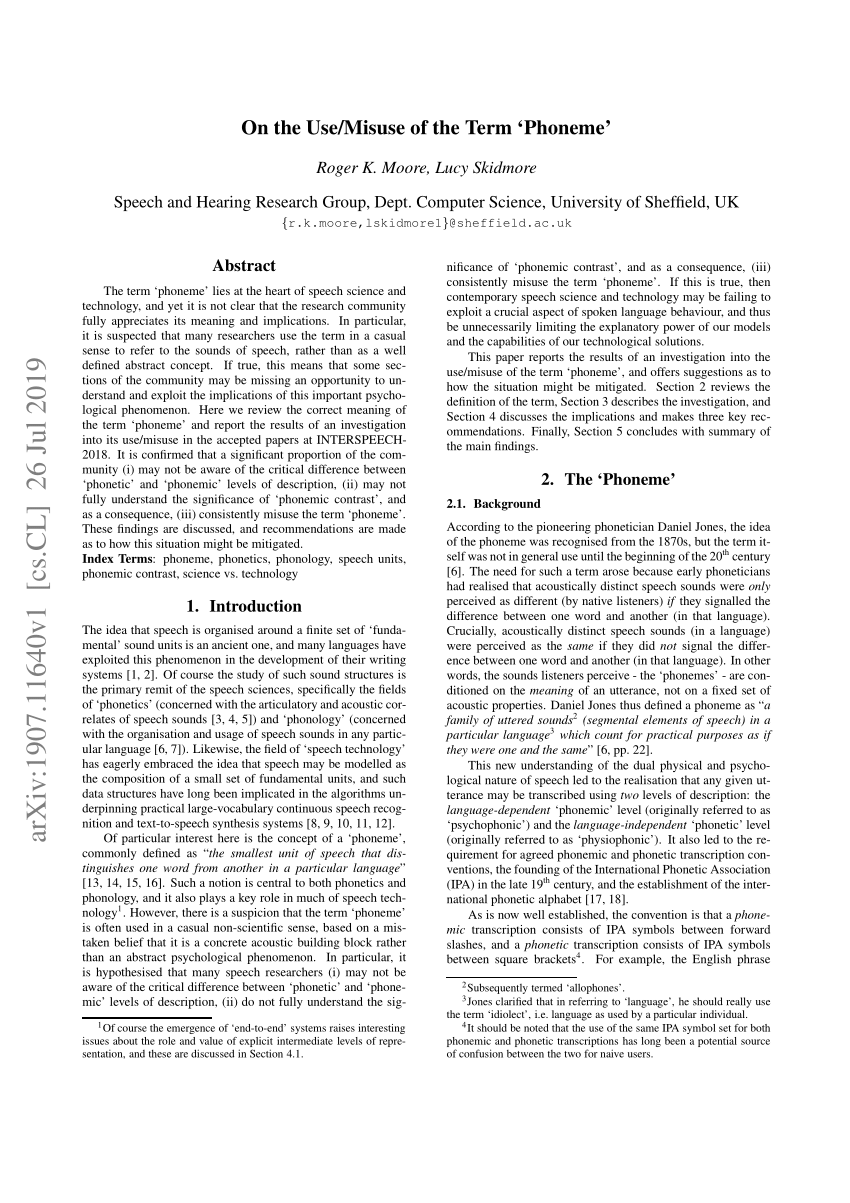 The Central Sara Languages, PDF, Phoneme