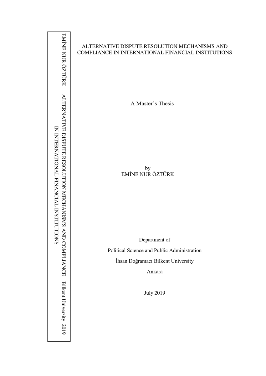 thesis about international finance