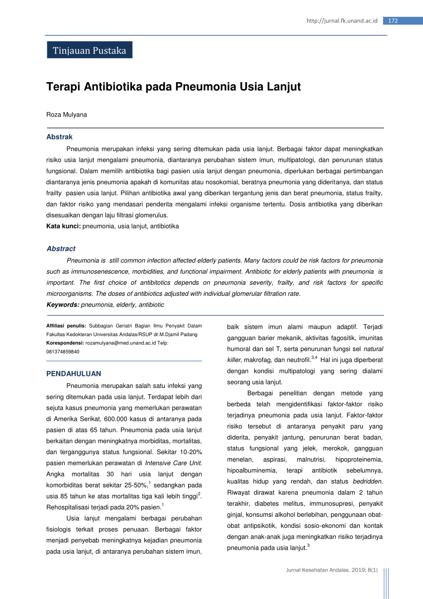 Top Pdf Evaluasi Penggunaan Antibiotik Pada Pasien Pneumonia Dengan My XXX Hot Girl