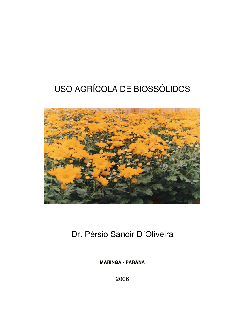 PDF) Uso agrícola de resíduos orgânicos potencialmente poluentes:  Propriedades químicas do solo e produção vegetal