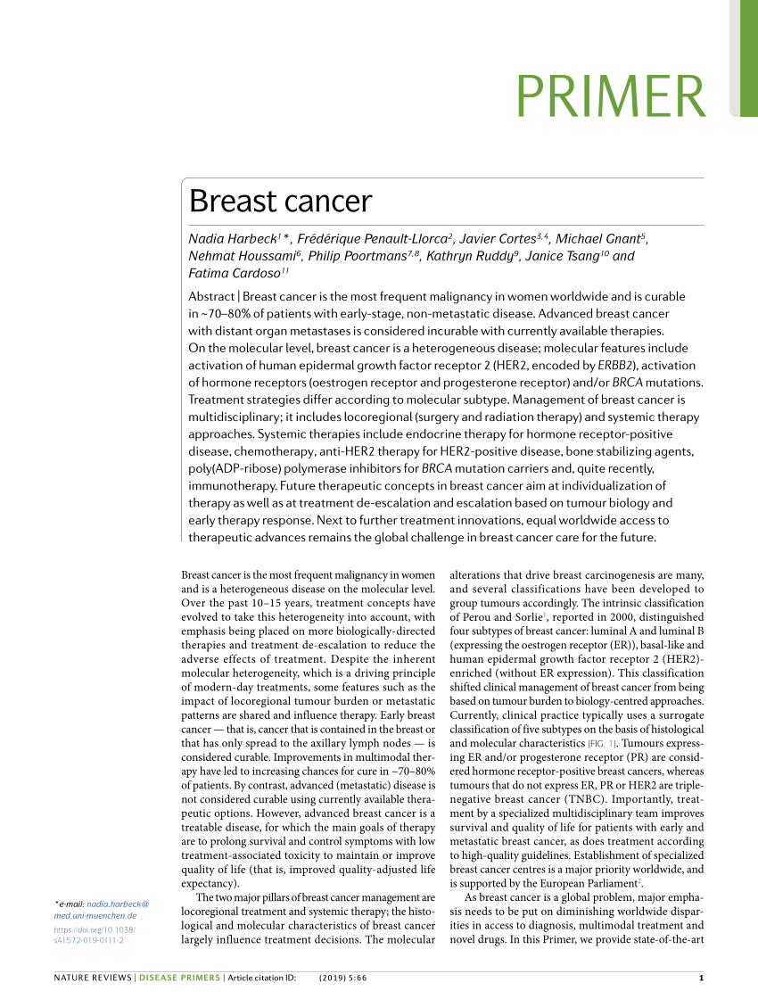 cancer research paper