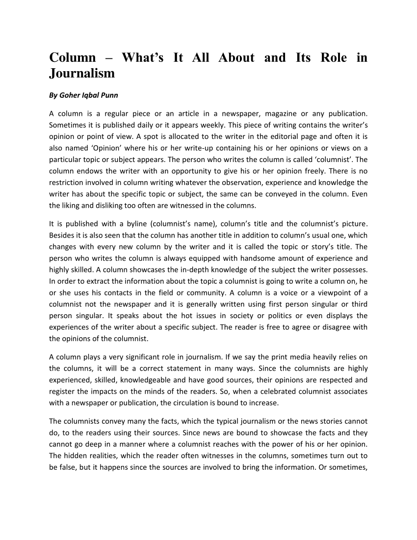 thesis title about journalism