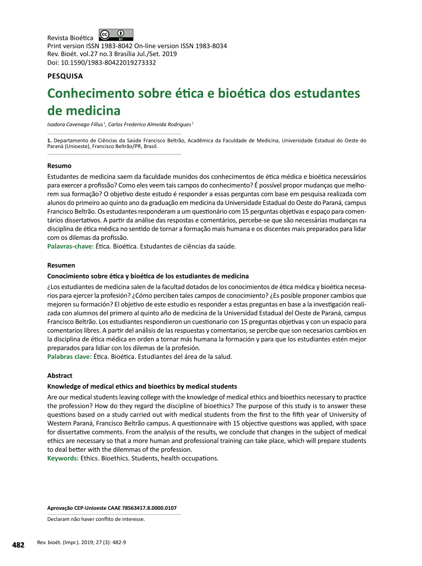 NEPB - Núcleo de Estudos e Pesquisas em Bioéica