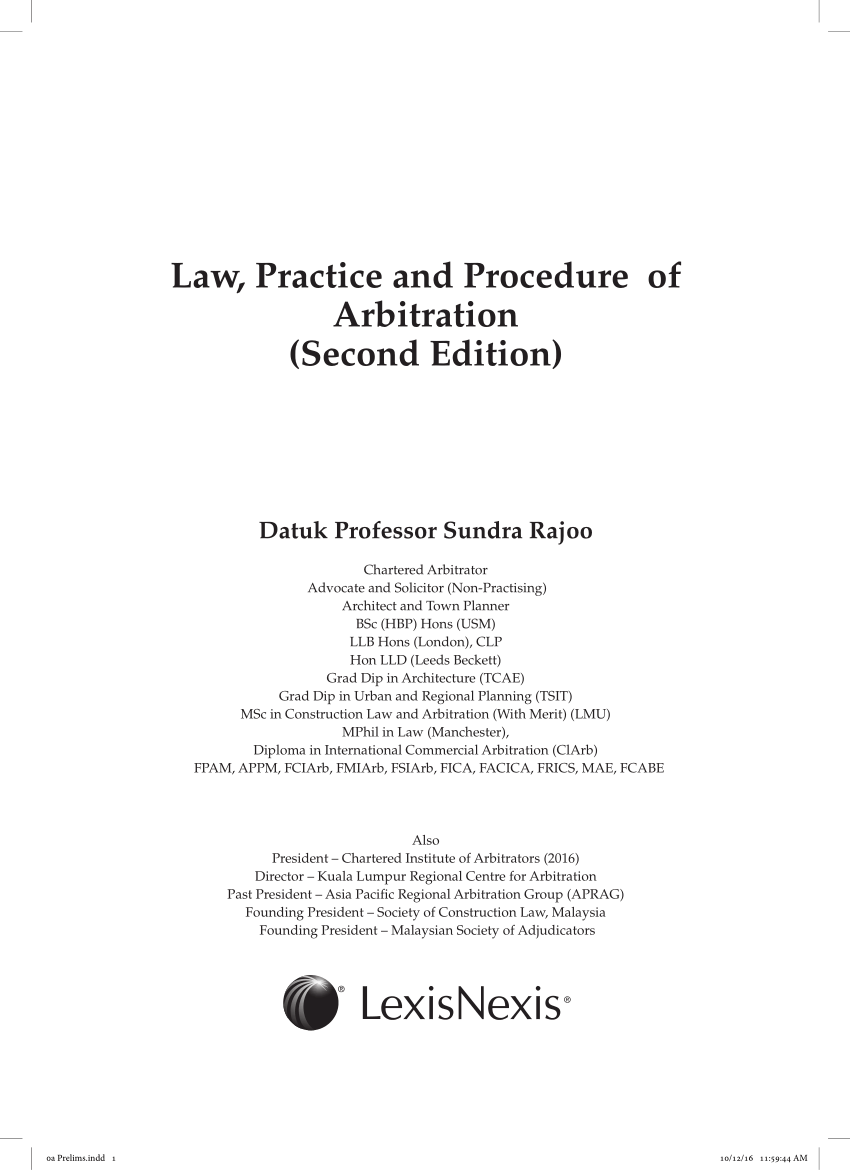 dissertation on arbitration