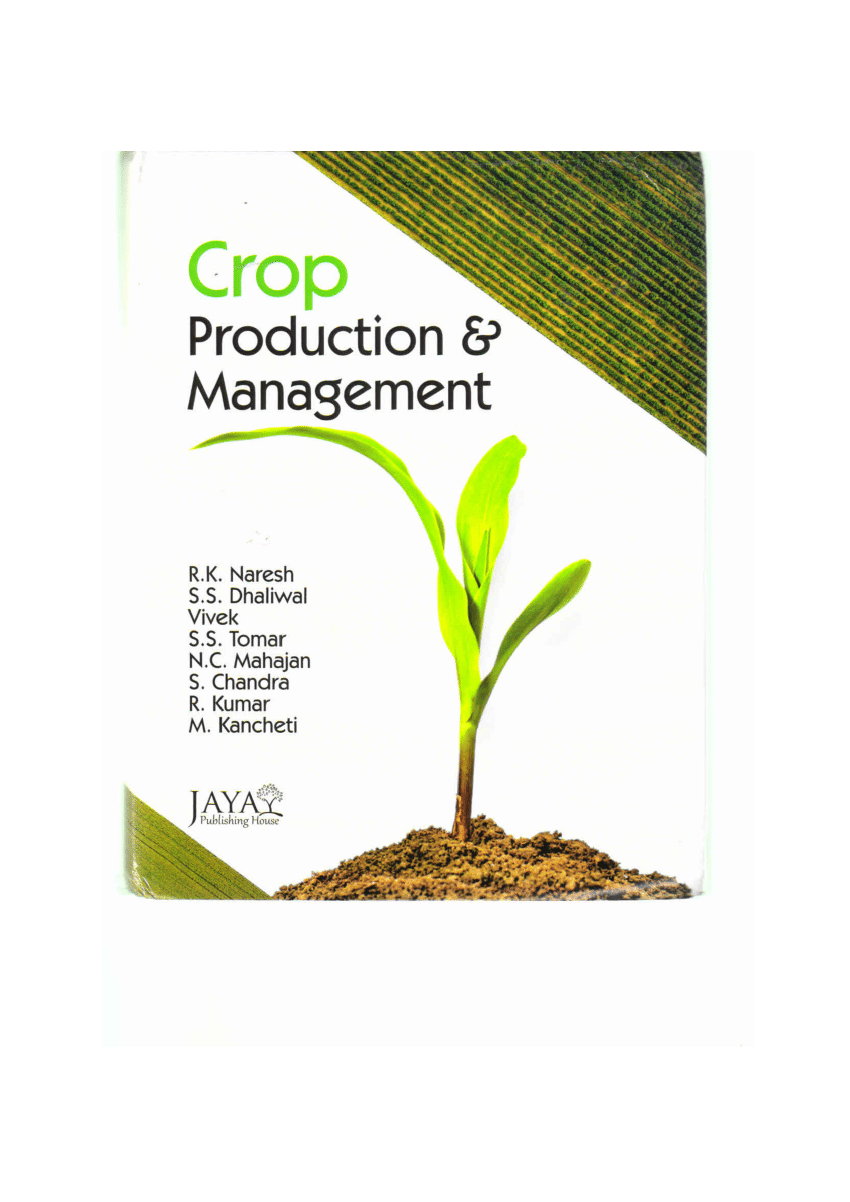 PDF) Crop Production & Management