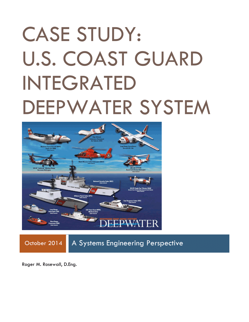 PDF) U.S. Coast Guard Deepwater Program: A Systems Engineering