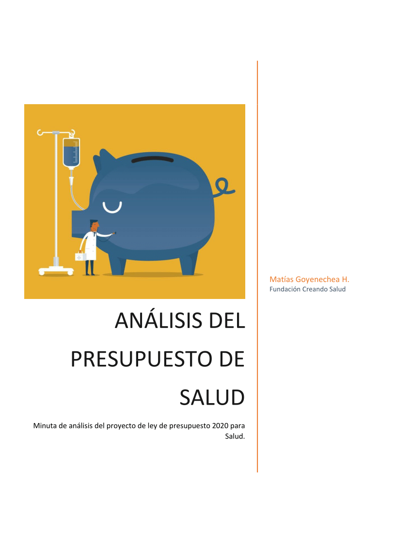 Pdf Análisis Del Presupuesto De Salud 2020 Para Chile 2606