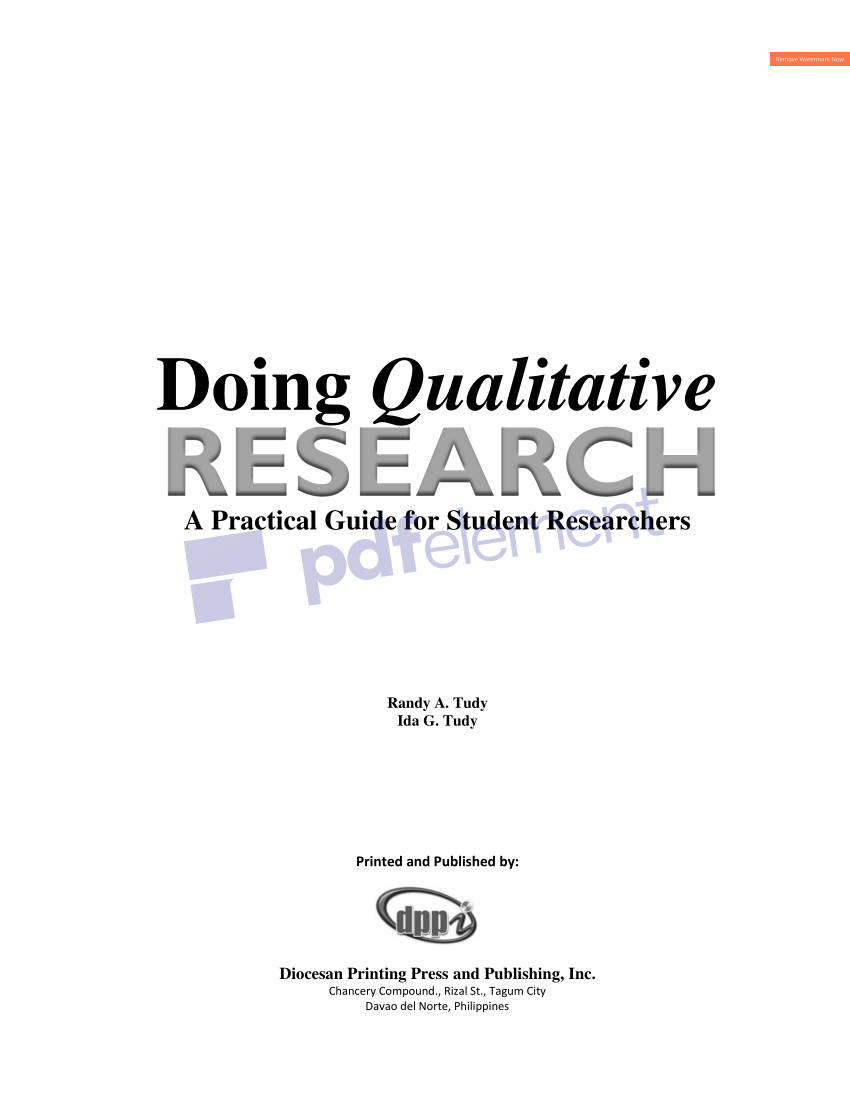 qualitative research title for humss students