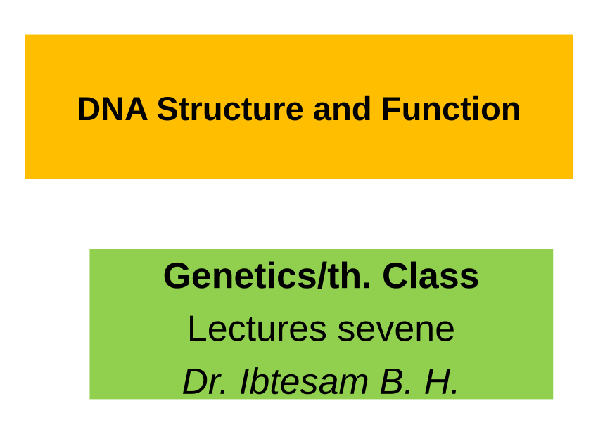 dna structure and function pdf download