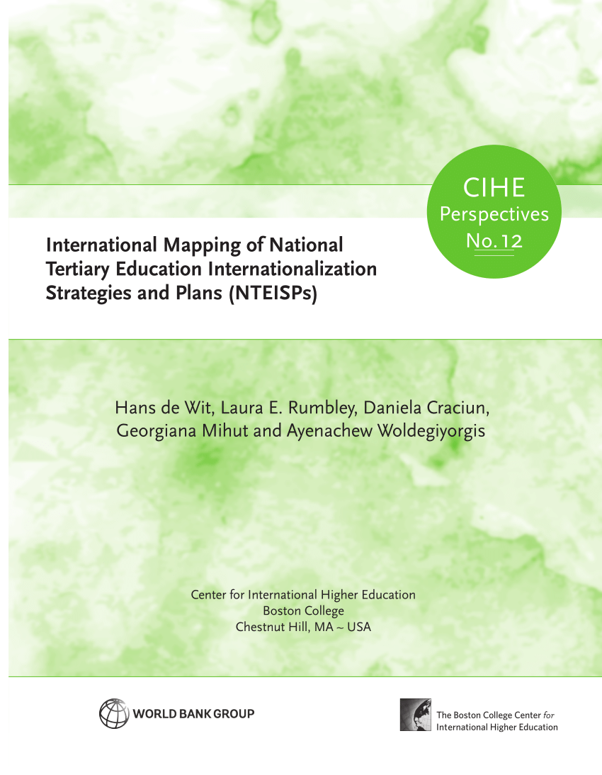 Pdf International Mapping Of National Tertiary Education