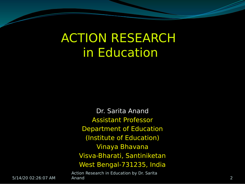 action research report for b.ed students pdf